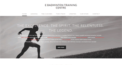 Desktop Screenshot of e-badmintonclub.com